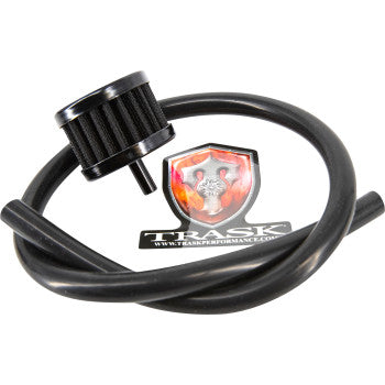 Trask CheckM8 Vented Transmission Top Cover- Black