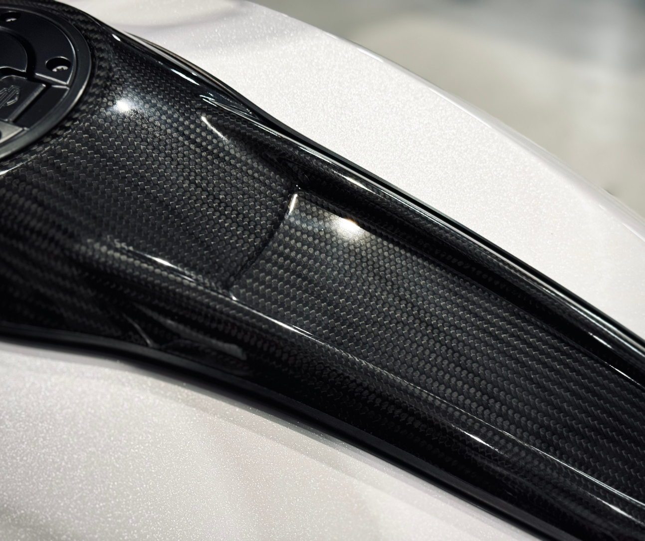 Harley-Davidson Carbon Fiber Touring Dash (2024)