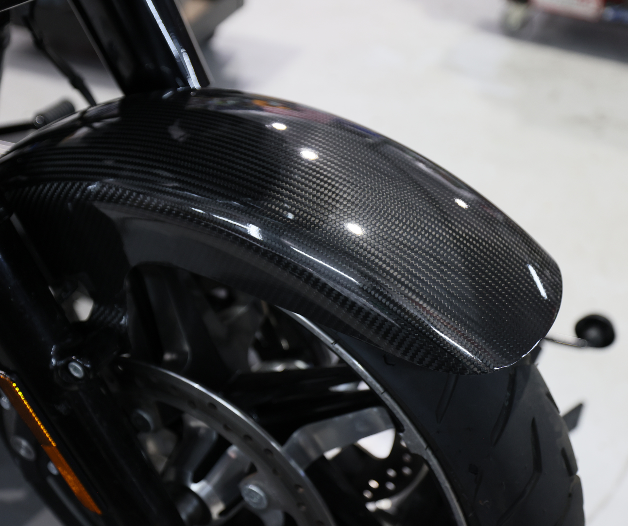 Harley-Davidson Carbon Fiber Touring Front Fender (2024)