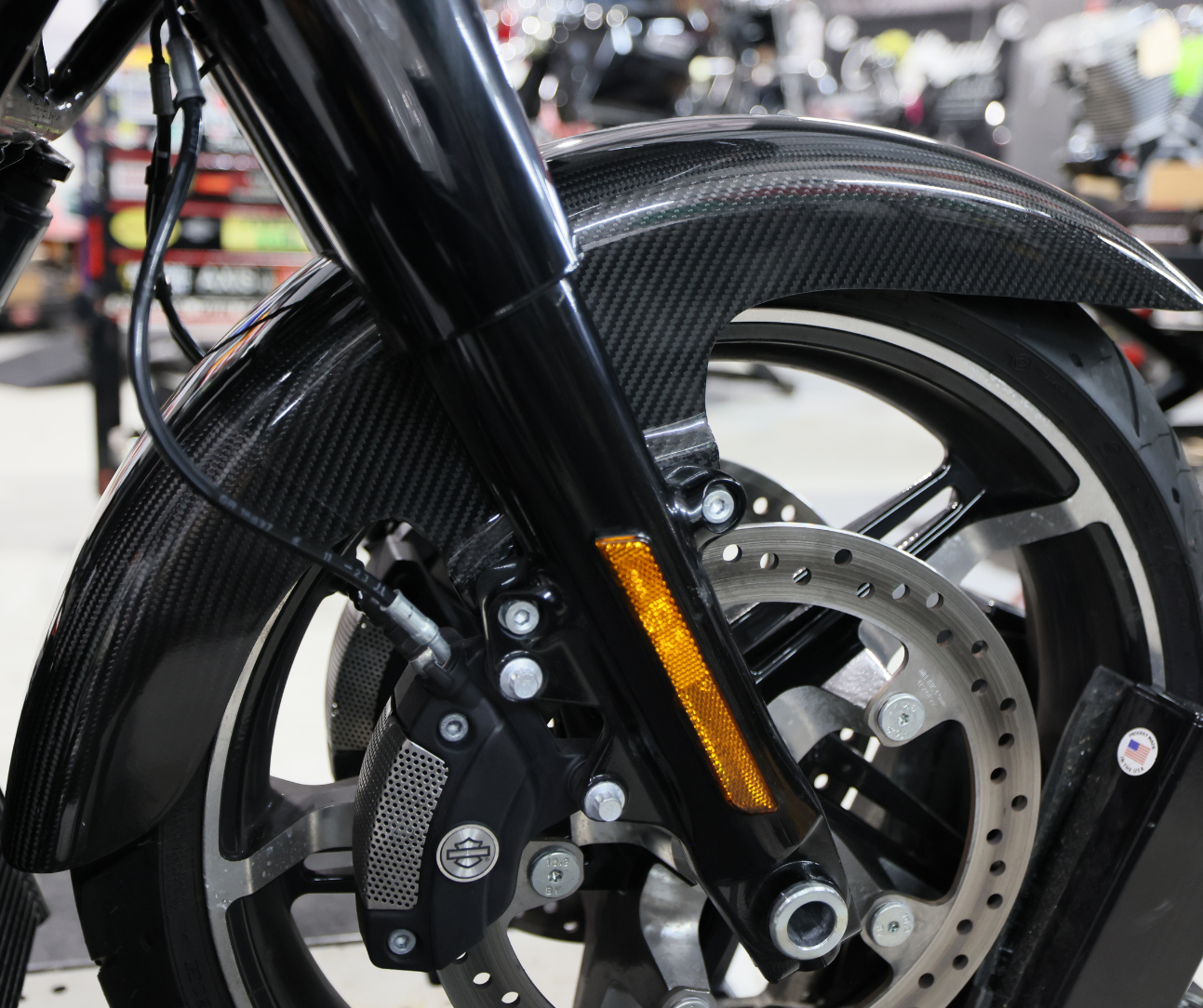 Harley-Davidson Carbon Fiber Touring Front Fender (2024)