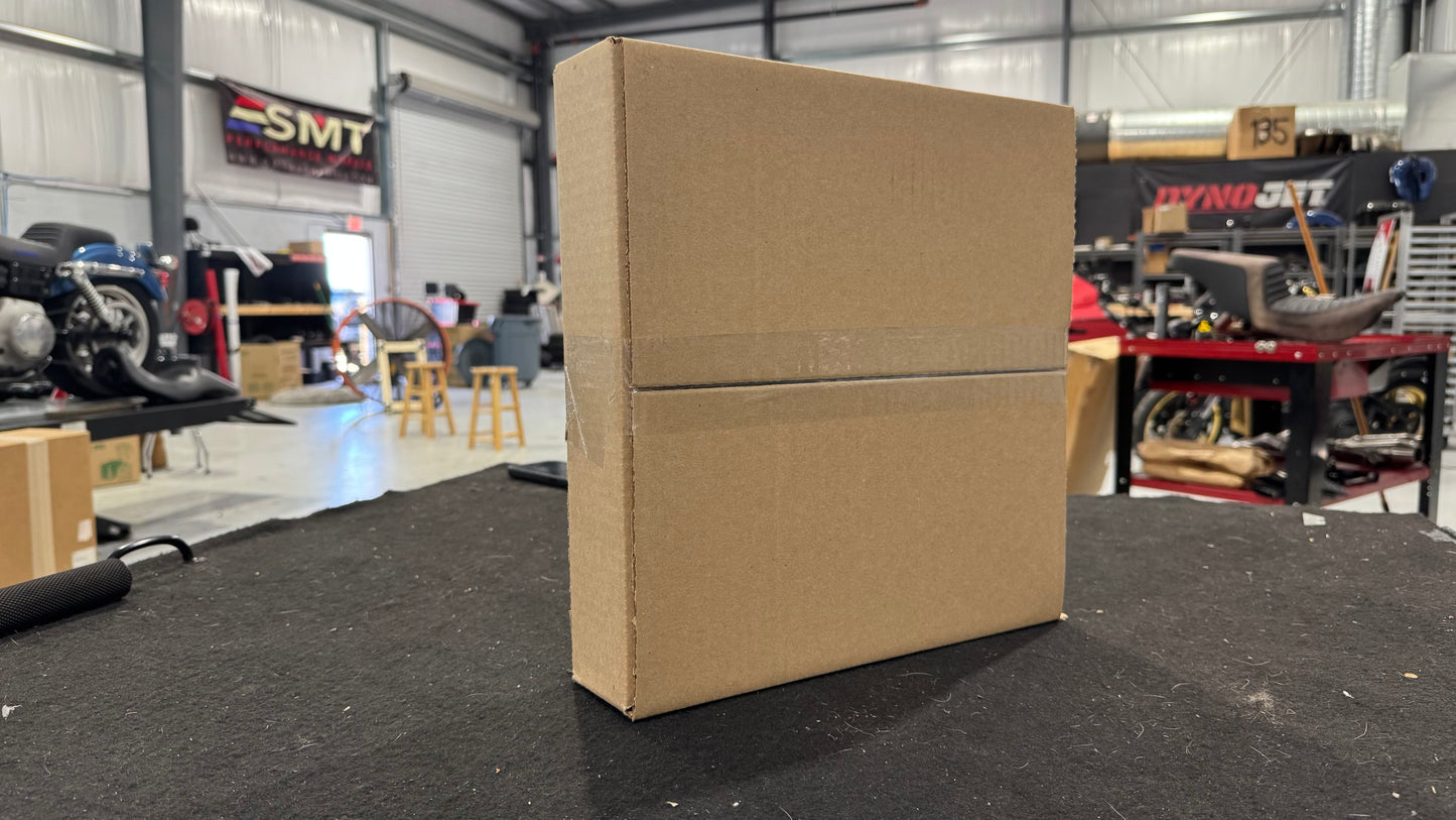 10” Moto Handlebar Risers Install Kit, Black