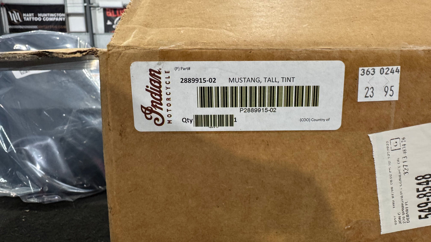 Indian Chief Quarter Fairing Tall Flared Wind Deflector