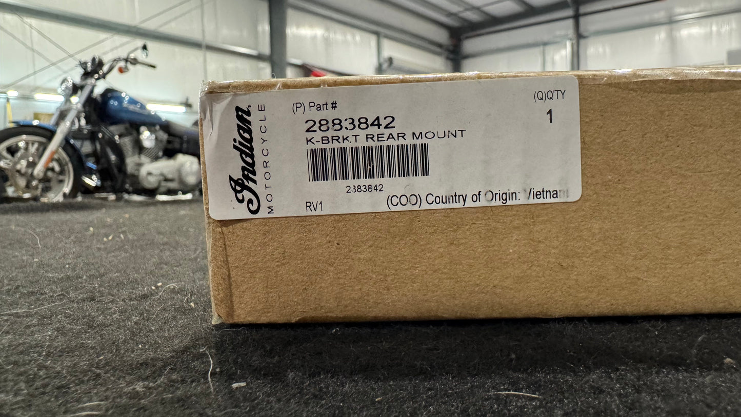 Steel Accessory Mounting Kit in Black, Pair- Indian FTR