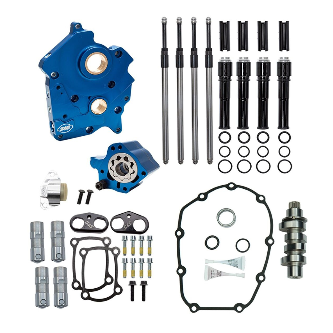 S&S Cycle 475 Cam Chest Kit For Harley Oil Cooled Milwaukee Eight 2017-2024