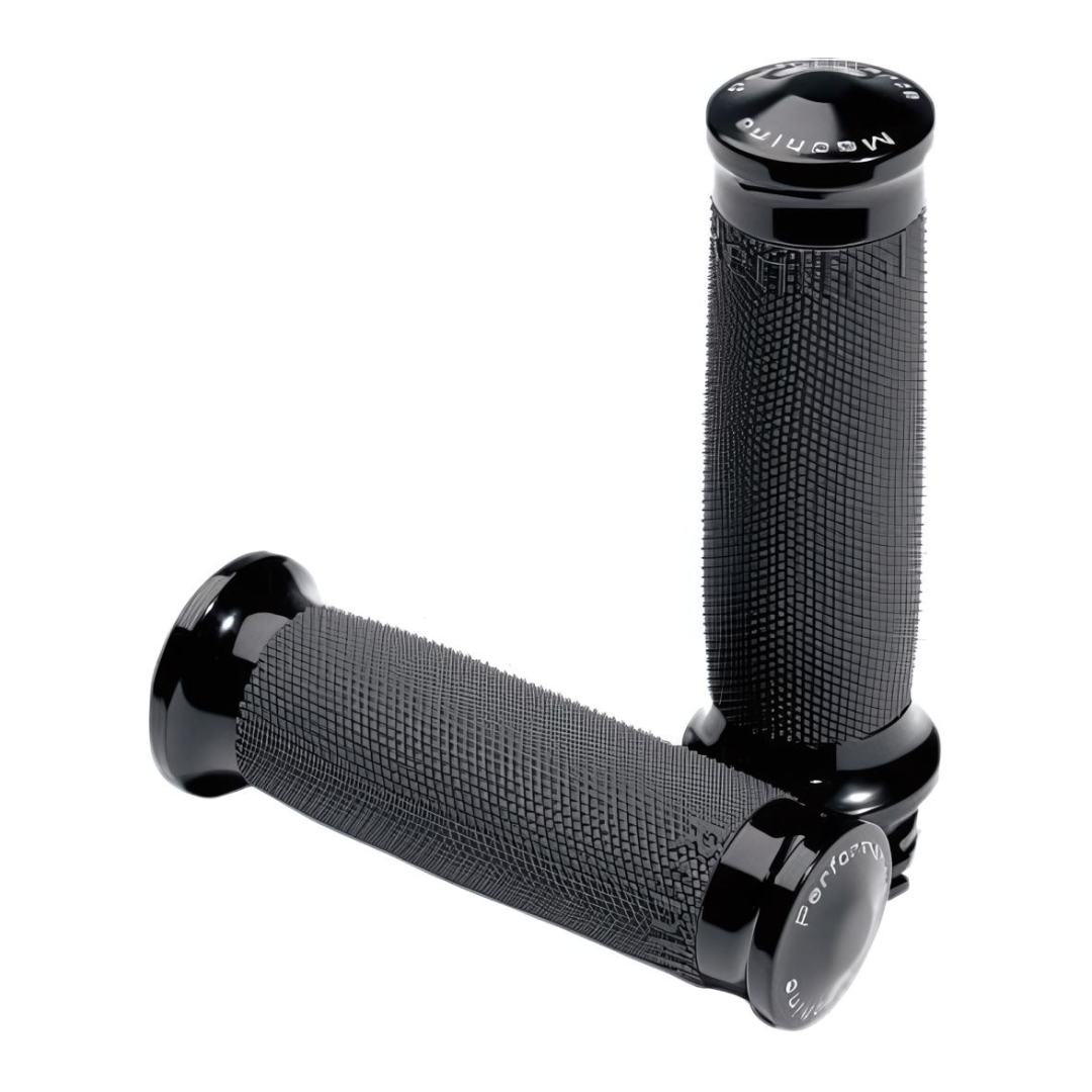 Performance Machine Contour Renthal Wrapped Grips- Black