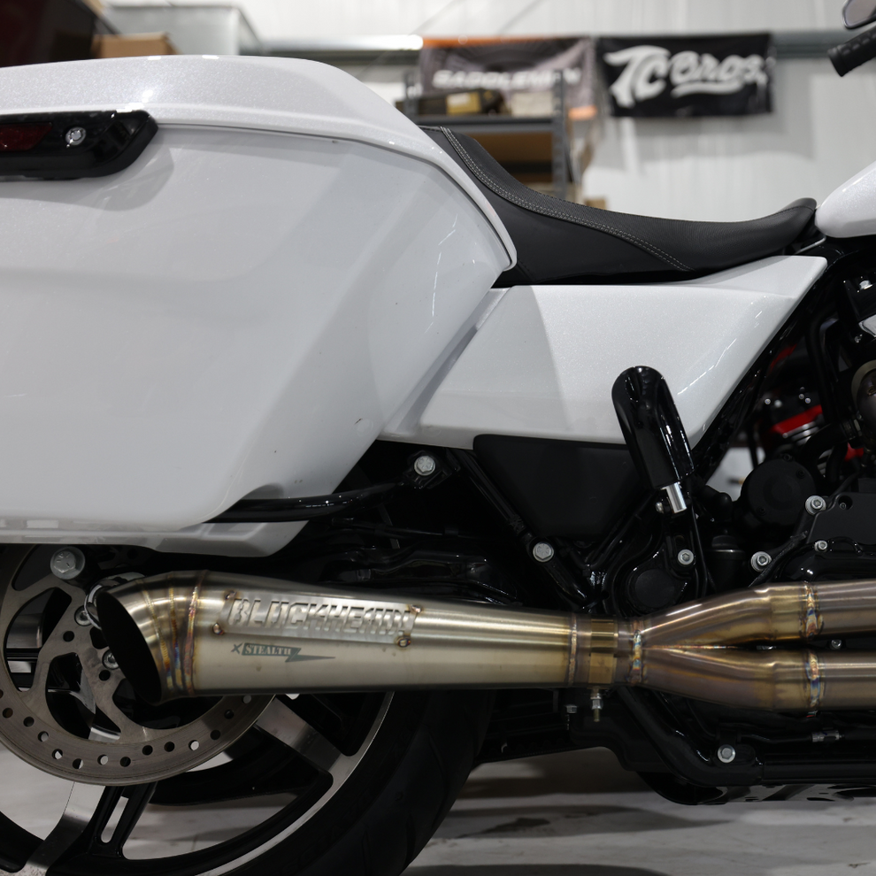 M8 Bagger Exhaust Blockhead Moto