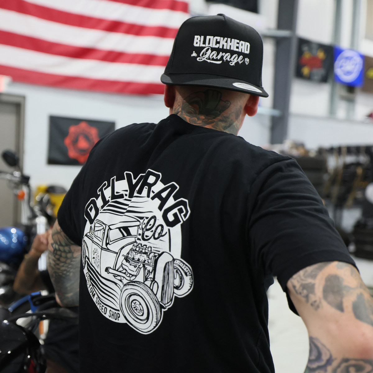 Blockhead Rapper Blockhead Moto Classic Snapback