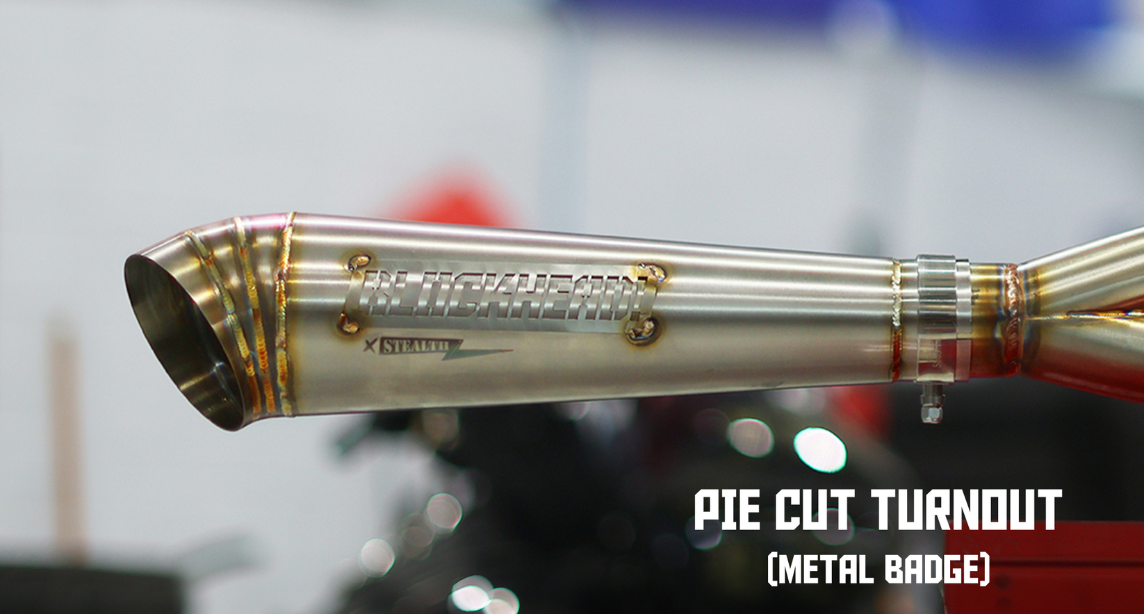 M8 Softail Exhaust Blockhead Moto