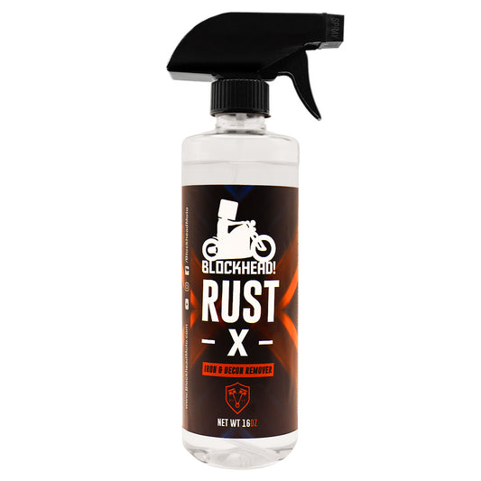 Motorcycle Iron Remover (Rust-X) · Fallout & Brake Dust Decontamination