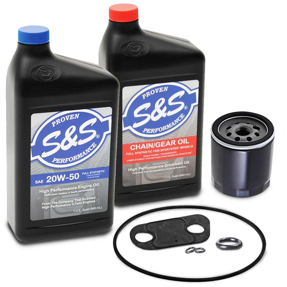 Harley-Davidson Sportster Oil Change Kit (Complete Service Kit)