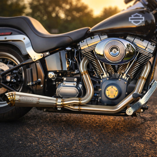 Harley-Davidson Twin Cam Softail Exhaust 87'–17'