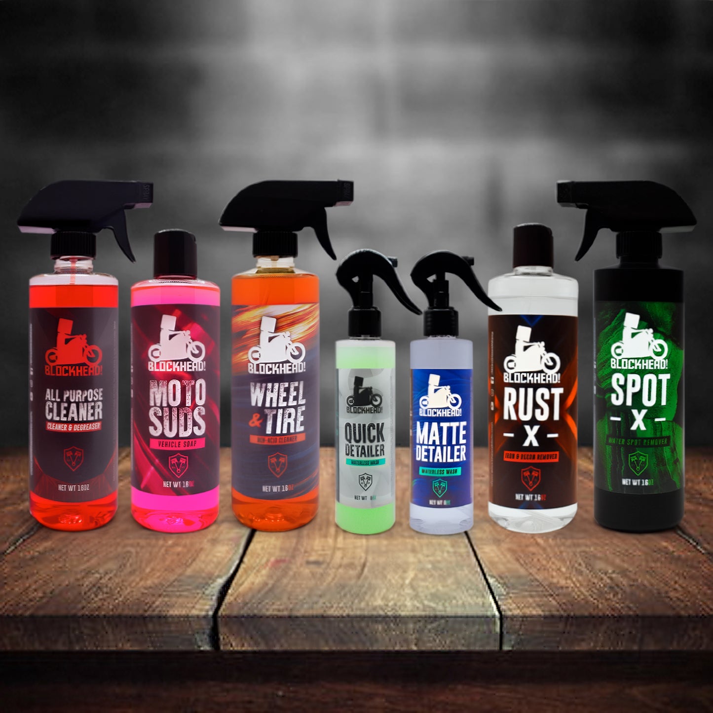 Ultimate Motorcycle Detailing Kit · Complete Wash, Decon & Protection System