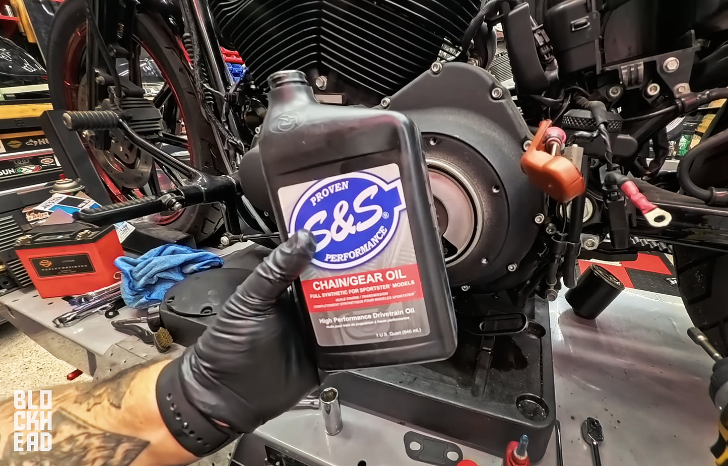 Harley-Davidson Sportster Oil Change Kit (Complete Service Kit)