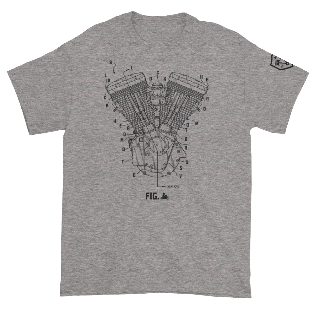 V-Twin Blockhead T-Shirt