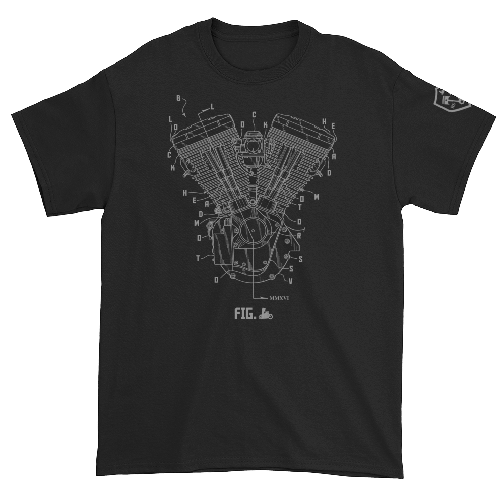 V-Twin Blockhead T-Shirt