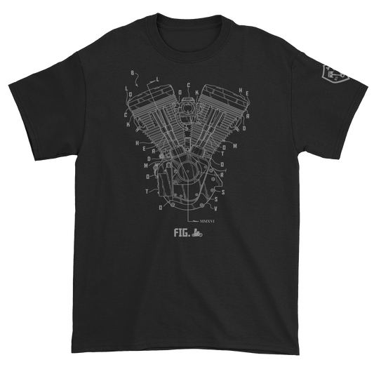 V-Twin Blockhead T-Shirt